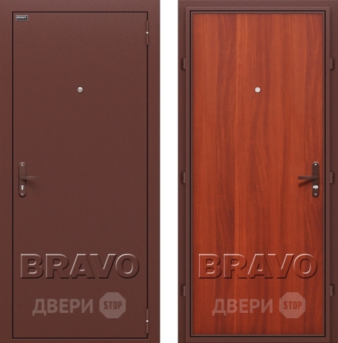 Входная металлическая Дверь Bravo Оптим Билд в Наро-Фоминске