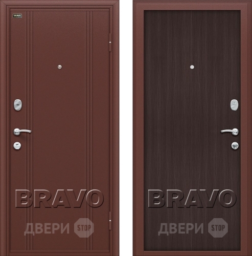 Входная металлическая Дверь Bravo Оптим Door Out 201 Венге в Наро-Фоминске