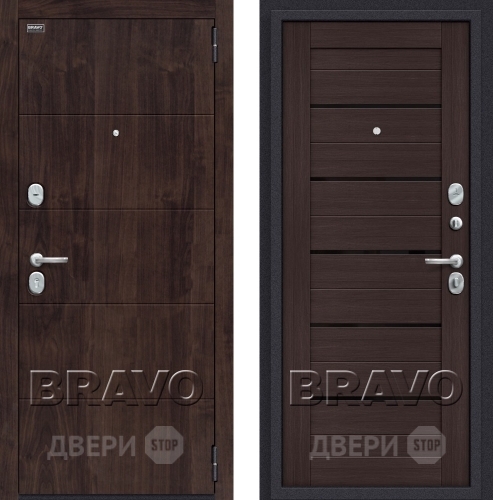 Входная металлическая Дверь Bravo Оптим Прайм Венге в Наро-Фоминске