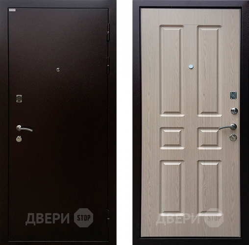 Входная металлическая Дверь Ратибор Комфорт Белёный дуб в Наро-Фоминске
