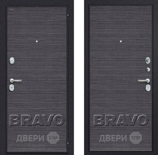 Входная металлическая Дверь Groff Т3-300 Black Wood в Наро-Фоминске