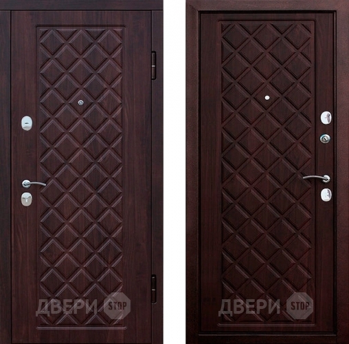 Входная металлическая Дверь Цитадель Kamelot Вишня темная в Наро-Фоминске