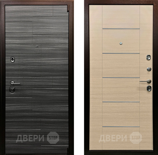 Входная металлическая Дверь Ратибор Омега 3К Акация поперечная в Наро-Фоминске