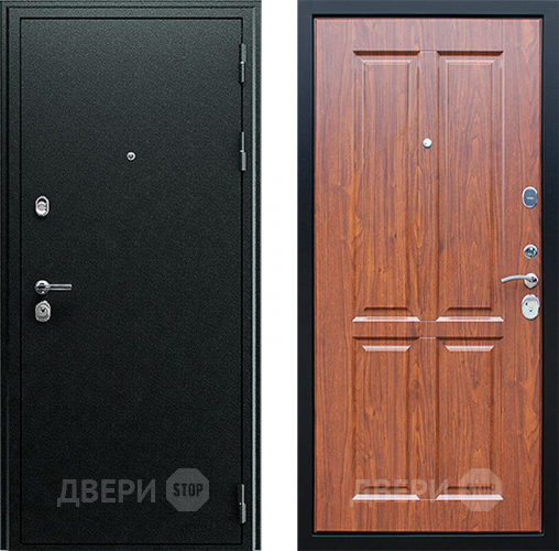 Входная металлическая Дверь Йошкар Прометей ЗD Орех темный в Наро-Фоминске