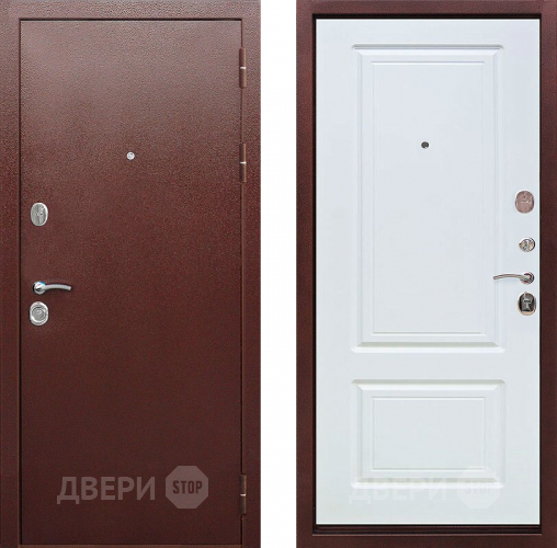 Входная металлическая Дверь Цитадель Толстяк 10см Антик Белый ясень в Наро-Фоминске