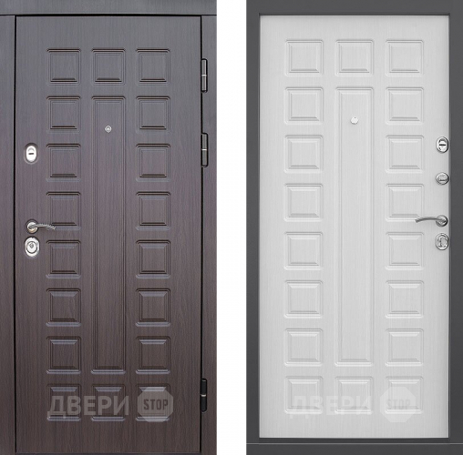 Входная металлическая Дверь S01 3К Vinorit Белая Лиственница  в Наро-Фоминске