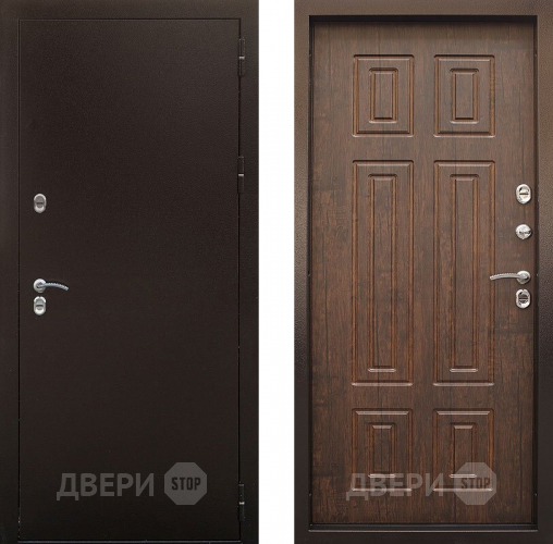 Входная металлическая Дверь Сибирь Термо-Maxi тиковое дерево в Наро-Фоминске