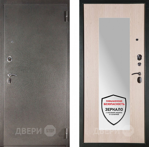 Входная металлическая Сейф-дверь Аргус ДА-17 Зеркало в Наро-Фоминске