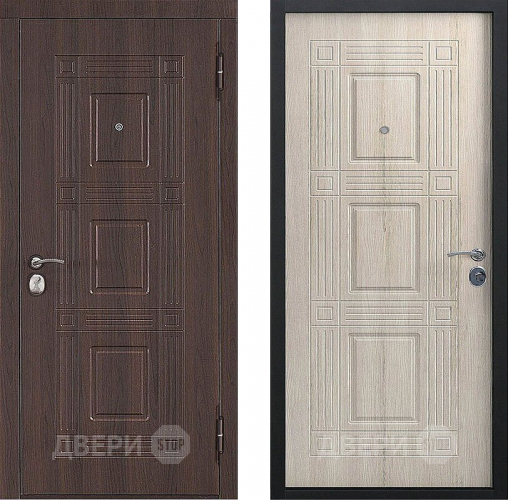 Входная металлическая Дверь Цитадель Виктория Лиственница мокко в Наро-Фоминске