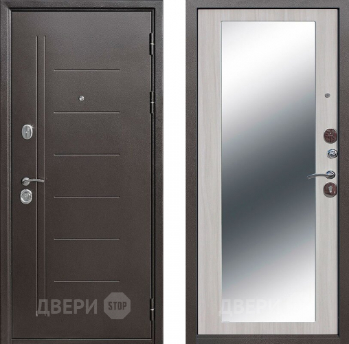 Дверь Цитадель Троя с зеркалом Лиственница в Наро-Фоминске