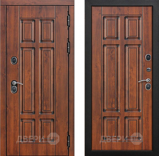Входная металлическая Дверь Цитадель Isoterma 13 Грецкий орех/грецкий орех в Наро-Фоминске
