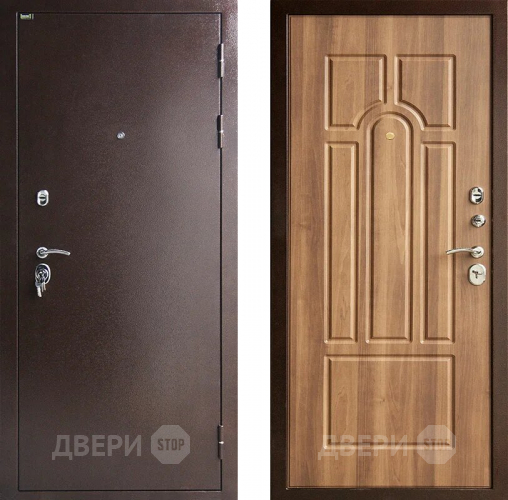 Входная металлическая Дверь Шелтер (SHELTER) Гестия Орех санрайз в Наро-Фоминске