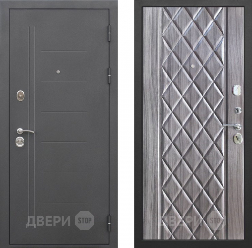 Входная металлическая Дверь Цитадель Троя 10см Муар Палисандр Темный  в Наро-Фоминске