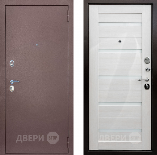 Входная металлическая Дверь Снедо Патриот царга Белая Лиственница в Наро-Фоминске