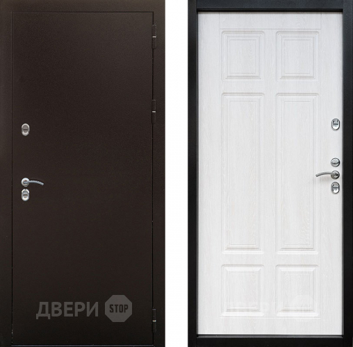 Входная металлическая Дверь Сибирь Термо Дуб филадельфия крем  в Наро-Фоминске