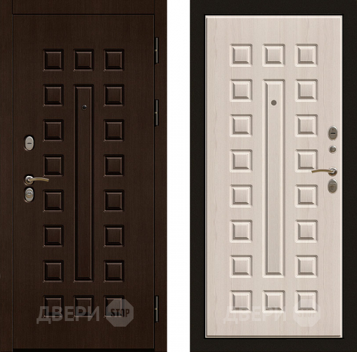 Входная металлическая Дверь Райтвер Р-Сенат Беленый Дуб в Наро-Фоминске