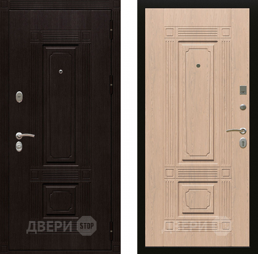 Входная металлическая Дверь Райтвер Мадрид Беленый Дуб в Наро-Фоминске