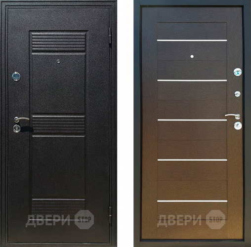 Входная металлическая Дверь в квартиру СТОП 7Х Венге в Наро-Фоминске