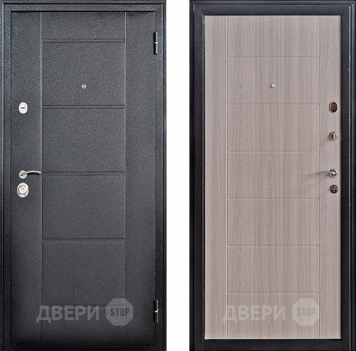 Входная металлическая Дверь (Дверной Континент) Квадро 2 Лиственница серая в Наро-Фоминске