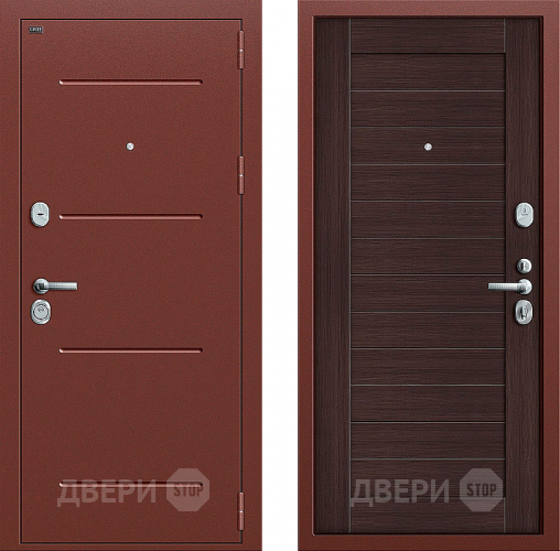 Входная металлическая Дверь Groff Т2-221 Wenge Veralinga в Наро-Фоминске
