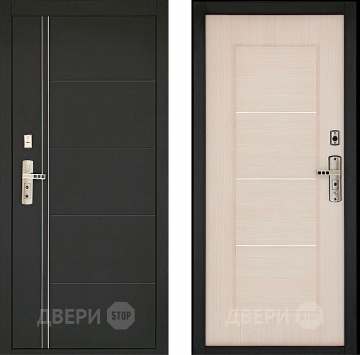Входная металлическая Дверь (Дверной Континент) С - 128 Беленый дуб в Наро-Фоминске