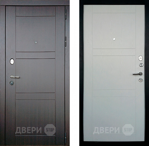 Входная металлическая Дверь Дверной Континент Тепло - Макс Белое дерево в Наро-Фоминске