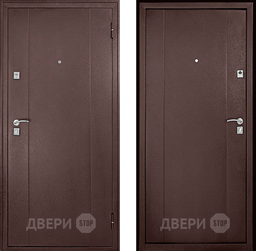 Входная металлическая Дверь (Дверной Континент) Модель 72 Медный антик в Наро-Фоминске