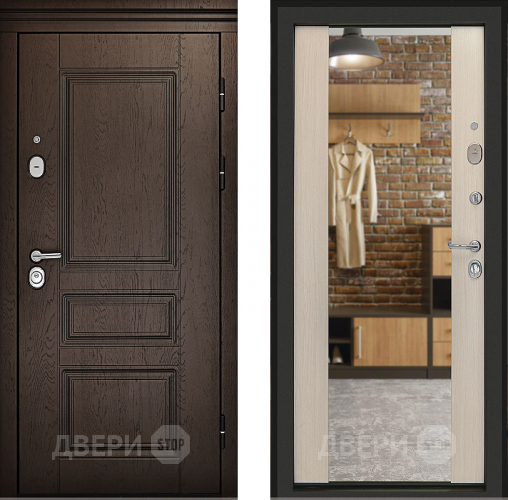 Входная металлическая Дверь (Дверной Континент) Сорренто Белый ясень в Наро-Фоминске