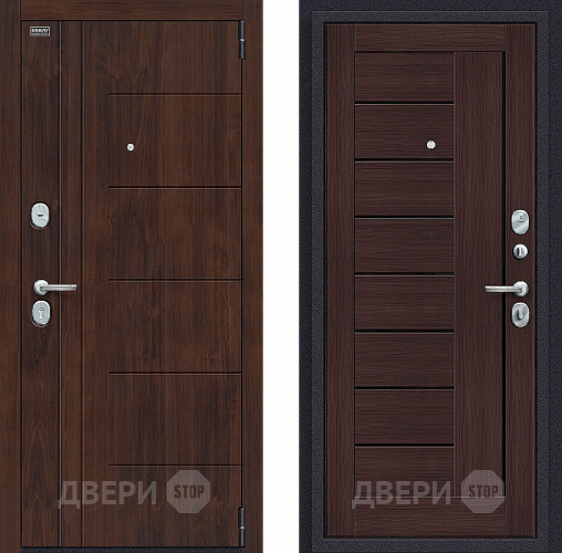 Входная металлическая Дверь Bravo Оптим Модерн Wenge Veralinga в Наро-Фоминске