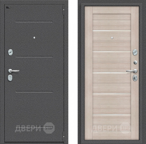 Входная металлическая Дверь Bravo Порта S-2 104/П22 Cappuccino Veralinga в Наро-Фоминске