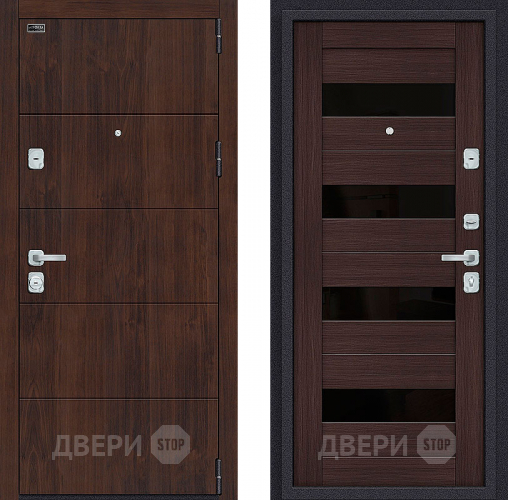 Входная металлическая Дверь Bravo Porta M-3 4/П23 Wenge Veralinga в Наро-Фоминске