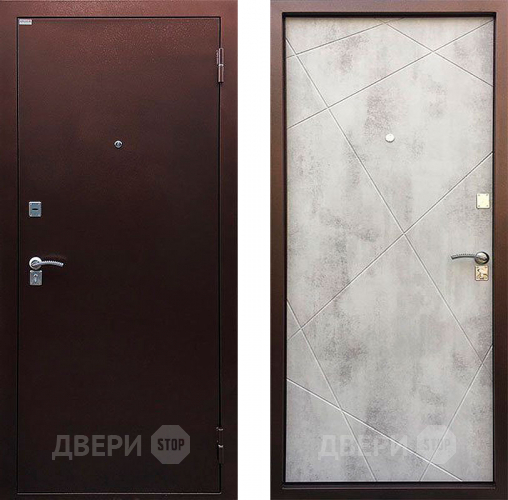 Входная металлическая Дверь Ратибор Рубеж Бетон светлый в Наро-Фоминске