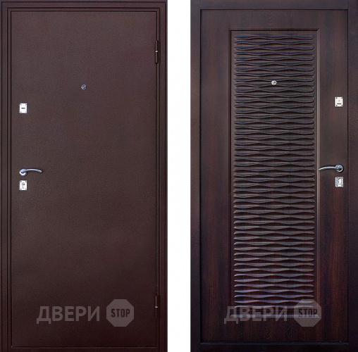 Входная металлическая Дверь СТОП Волна Мореный дуб в Наро-Фоминске
