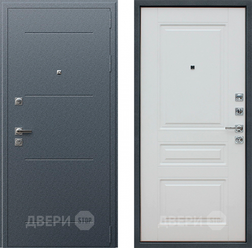 Входная металлическая Дверь Йошкар Техно XN 91 U Белый матовый в Наро-Фоминске