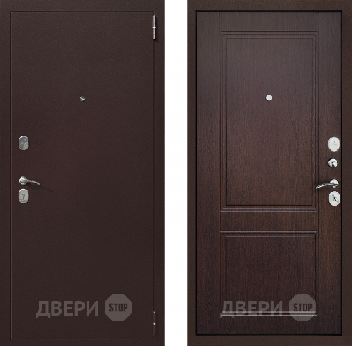 Входная металлическая Дверь Престиж 7 Орех премиум в Наро-Фоминске