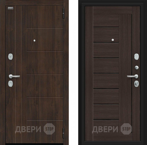 Входная металлическая Дверь Bravo Морден Kale Almon/Wenge Veralinga в Наро-Фоминске