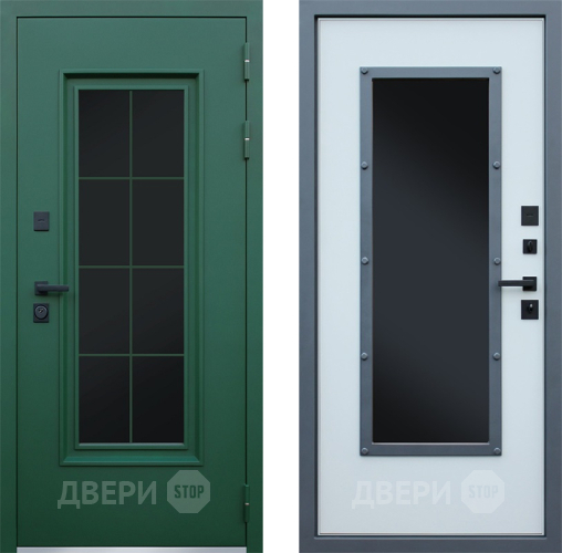 Дверь Йошкар Терморазрыв Олимп с окном и английской решеткой в Наро-Фоминске