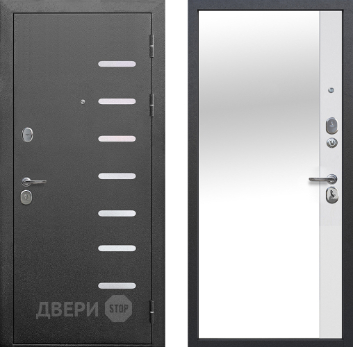 Входная металлическая Дверь Цитадель 9см Серебро Ривер Айс в Наро-Фоминске