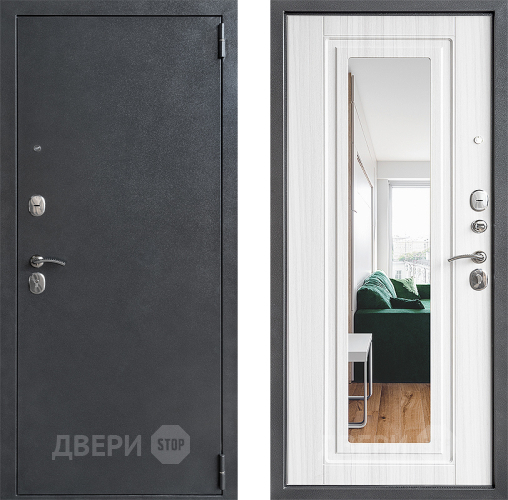 Дверь Дверной Континент ДК-70 Зеркало Лиственница в Наро-Фоминске