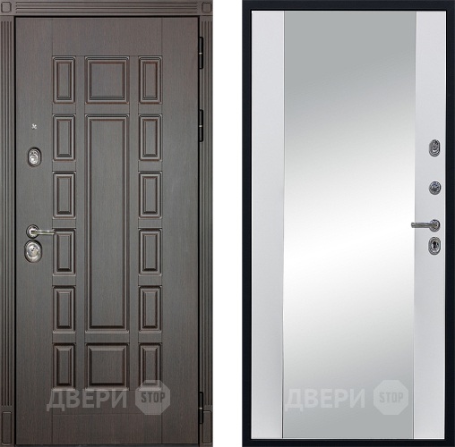 Входная металлическая Дверь Сударь МХ-54 Зеркало в Наро-Фоминске