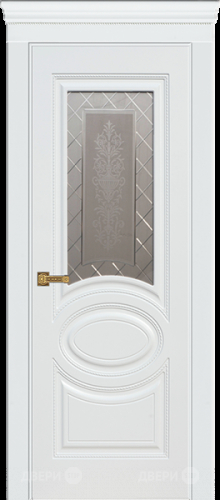 Межкомнатная дверь Марго ПО белая эмаль (мателюкс с фрезеровкой) в Наро-Фоминске