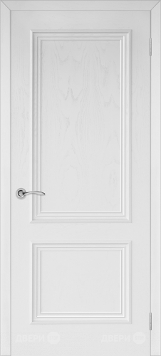 Межкомнатная дверь Валенсия-4 ПГ эмаль белая в Наро-Фоминске
