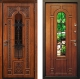 Входная металлическая Дверь Юркас Лацио с ковкой и стеклом в Наро-Фоминске