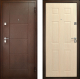 Входная металлическая Дверь (Дверной Континент) Модель 73 Беленый дуб в Наро-Фоминске