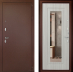 Входная металлическая Дверь (Дверной Континент) Гарант - 1 Зеркало Сандал белый в Наро-Фоминске