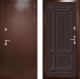 Входная металлическая Дверь (Дверной Континент) Термаль Ультра Венге в Наро-Фоминске