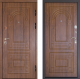 Входная металлическая Дверь (Дверной Континент) Флоренция Золотой дуб в Наро-Фоминске