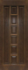 Межкомнатная дверь 11-ПГ темный лак в Наро-Фоминске
