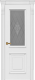 Межкомнатная дверь Диана ПО белая эмаль (мателюкс с фрезеровкой) в Наро-Фоминске