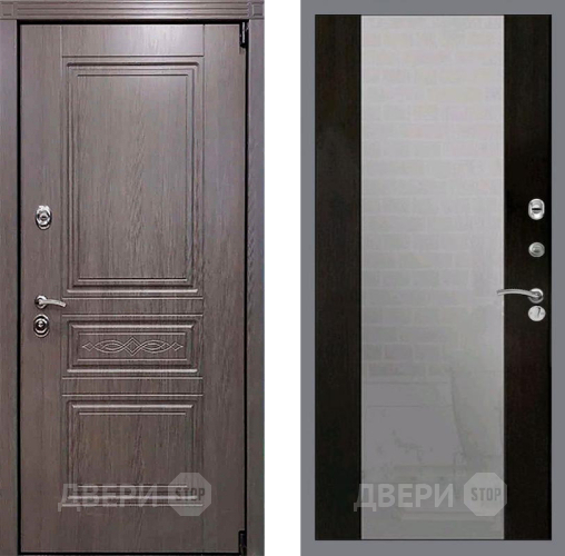 Входная металлическая Дверь Рекс (REX) Пренмиум-S СБ-16 Зеркало Венге в Наро-Фоминске
